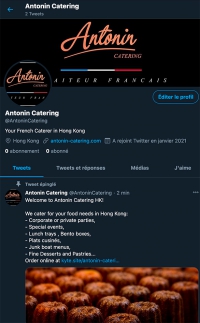 Antonin Catering on Twitter!
